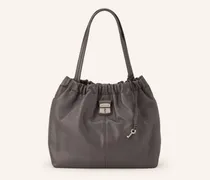 Schultertasche The Cristina Tote Hobo Chain grau