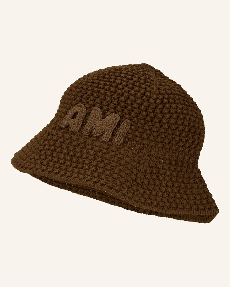 AMI Paris Bucket-Hat Braun