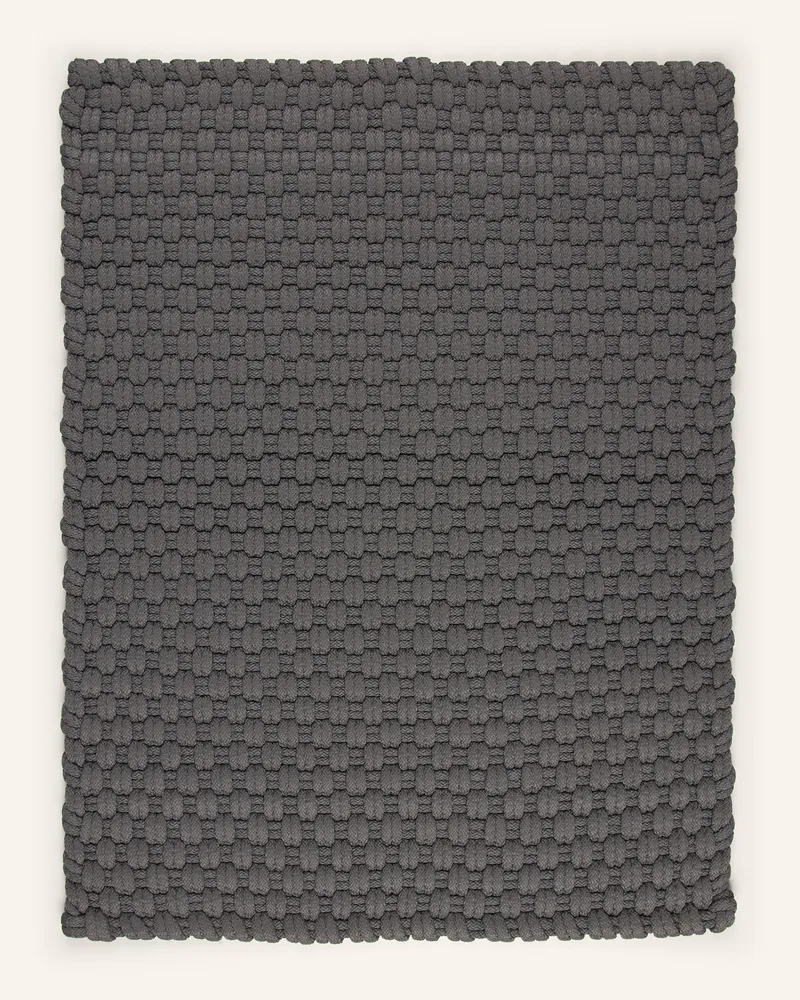 Pad Badematte Uni grau Dunkelgrau