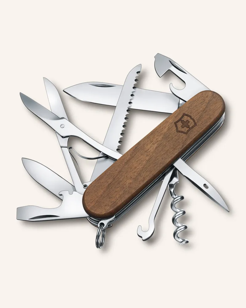 Victorinox Taschenmesser Huntsman Wood braun Braun