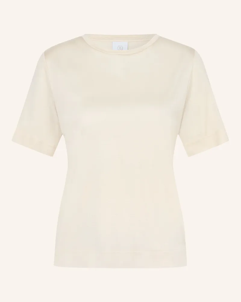 Bogner T-Shirt Sienna Aus Seide weiss Ecru