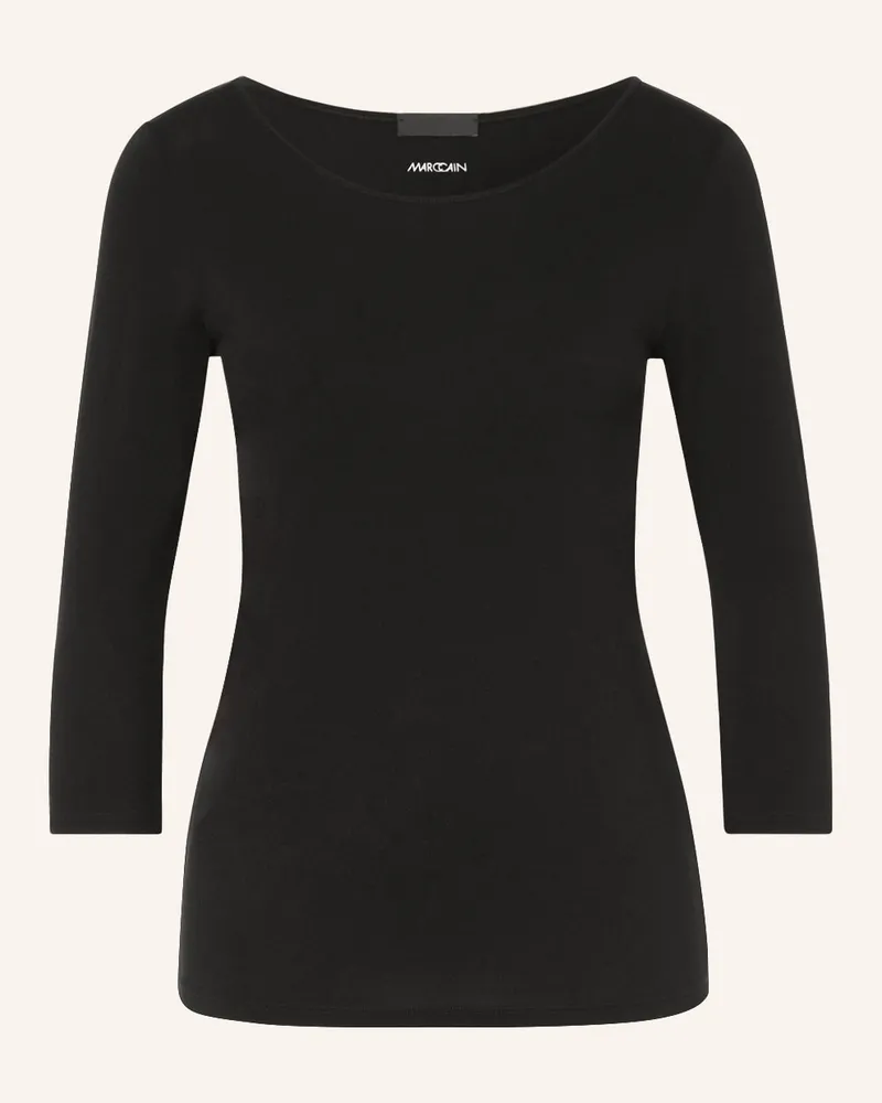 Marc Cain Shirt mit 3/4-Arm Schwarz