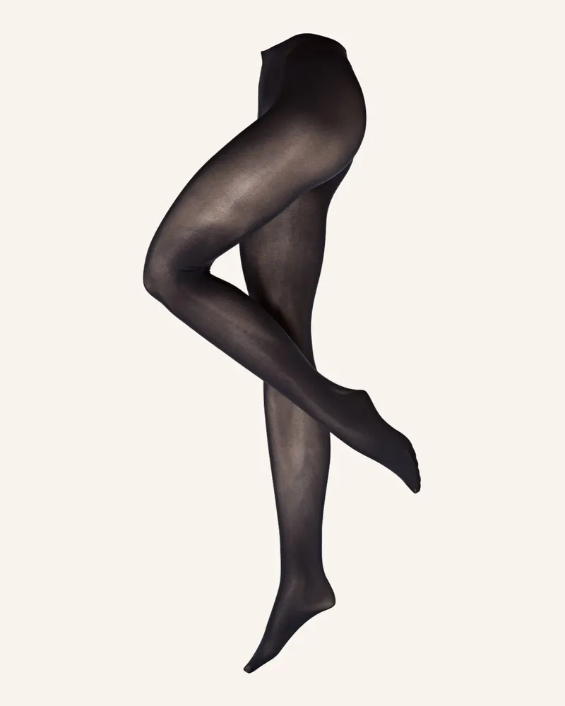 Falke Feinstrumpfhose Seidenglatt blau 6179