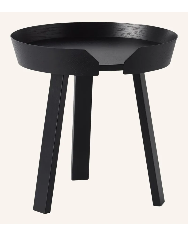 Muuto Beistelltisch AROUND SMALL Schwarz