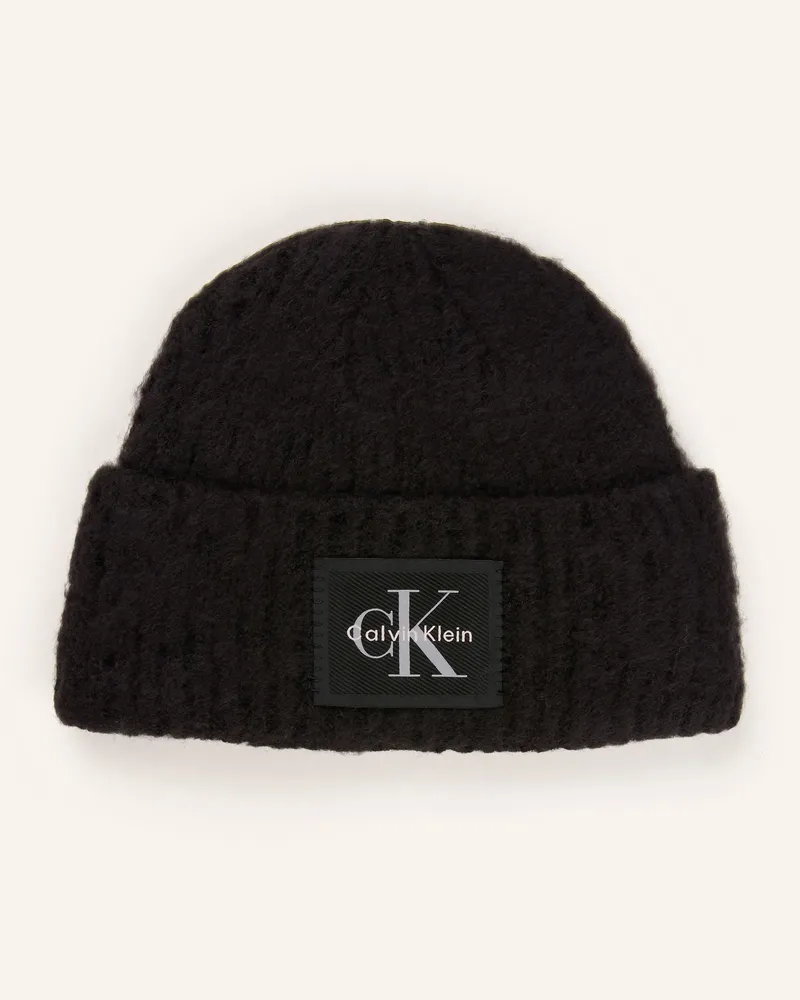 Calvin Klein Mütze schwarz Schwarz