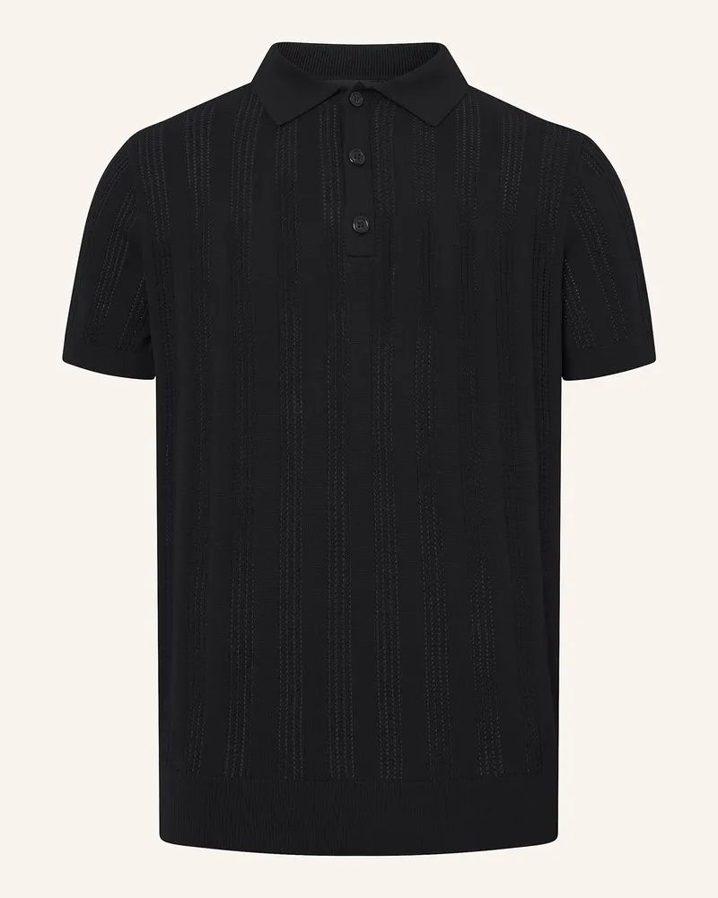 Strellson Strick-Poloshirt KEETH Schwarz