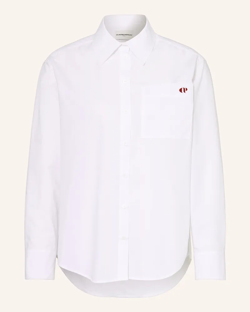 Claudie Pierlot Hemdbluse Weiss