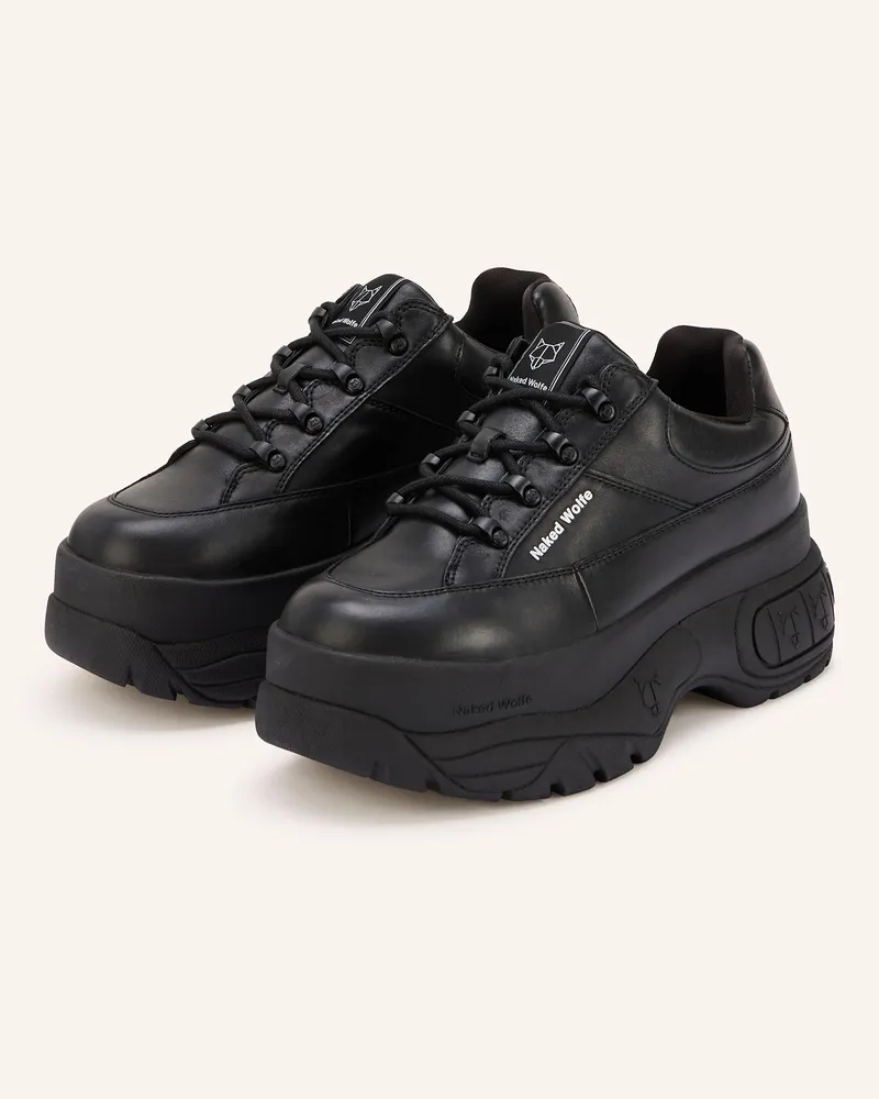 Naked Wolfe Sneaker SPORTY Schwarz