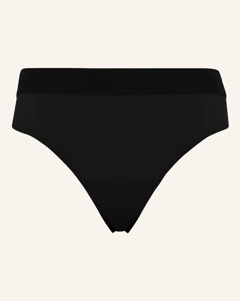 Wolford Slip BEAUTY COTTON Schwarz