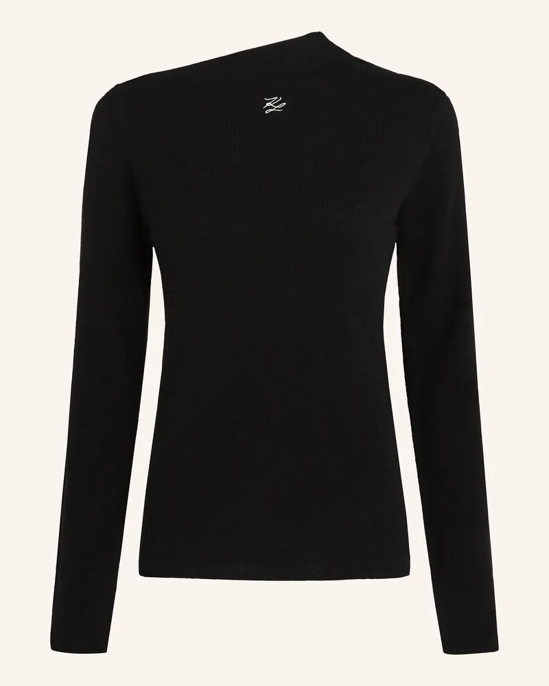 Karl Lagerfeld Top Schwarz