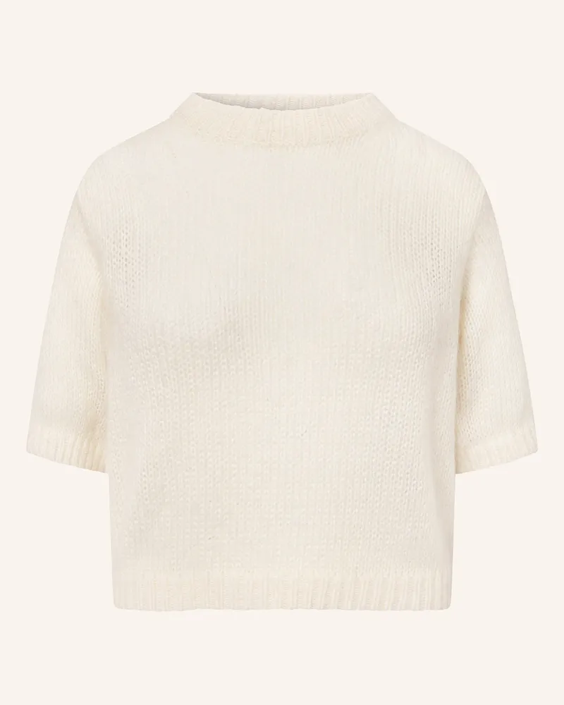 JOOP! Strickshirt KIMA mit Alpaka Weiss