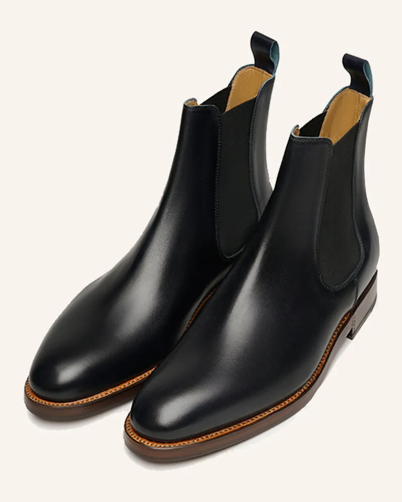 Heinrich Dinkelacker Boots Luzern Plain Tc blau Dunkelblau