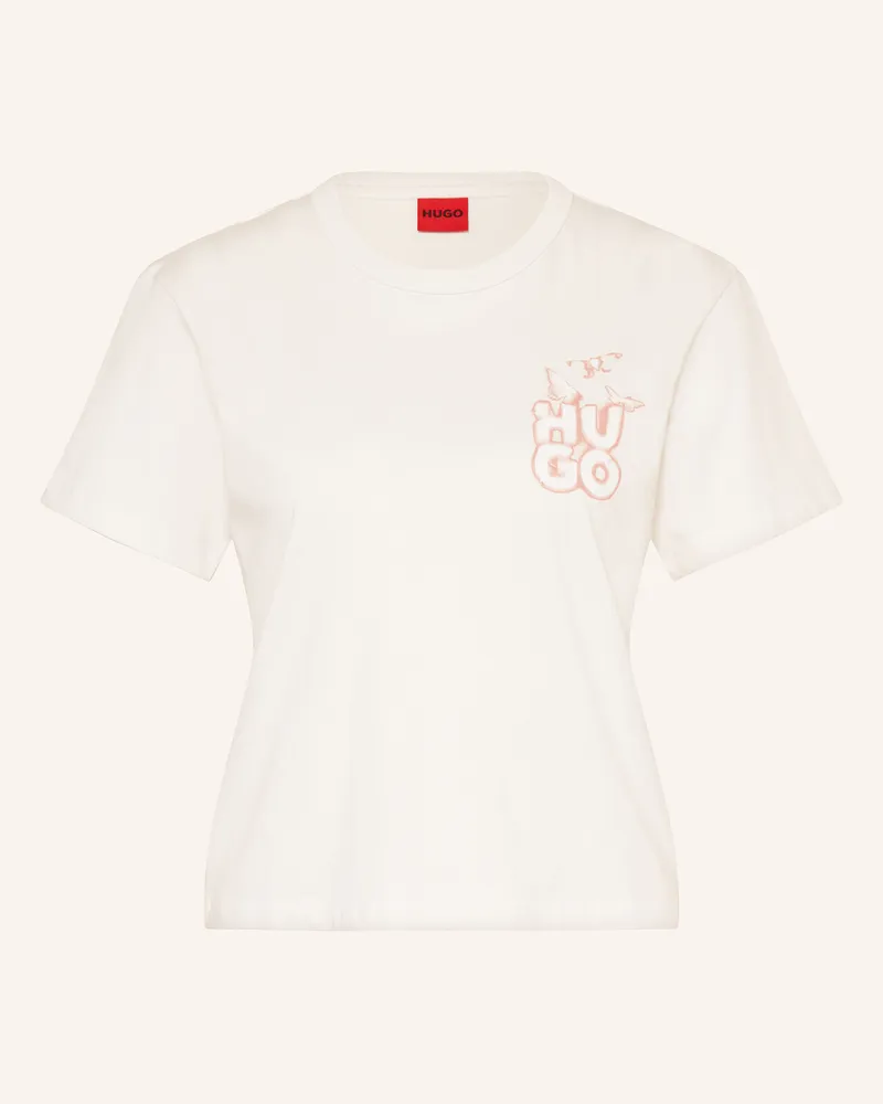 HUGO BOSS T-Shirt DESTREL Weiss