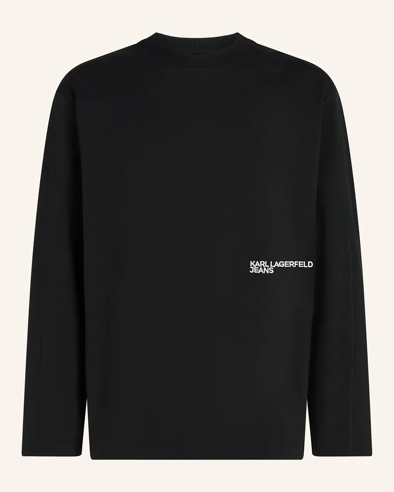Karl Lagerfeld T-Shirt schwarz Schwarz