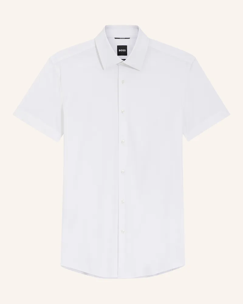 HUGO BOSS Business Hemd  P-HANK-K-SH-262 Slim Fit Weiss