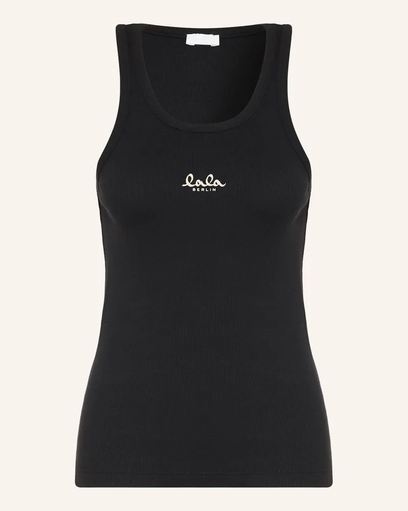 Lala Berlin Top Teo schwarz Schwarz