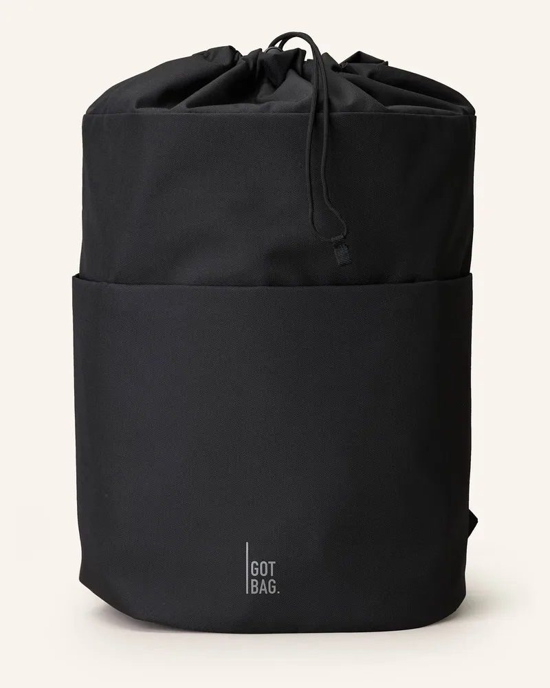Got Bag Rucksack Barrel Mit Laptop-Fach schwarz Schwarz