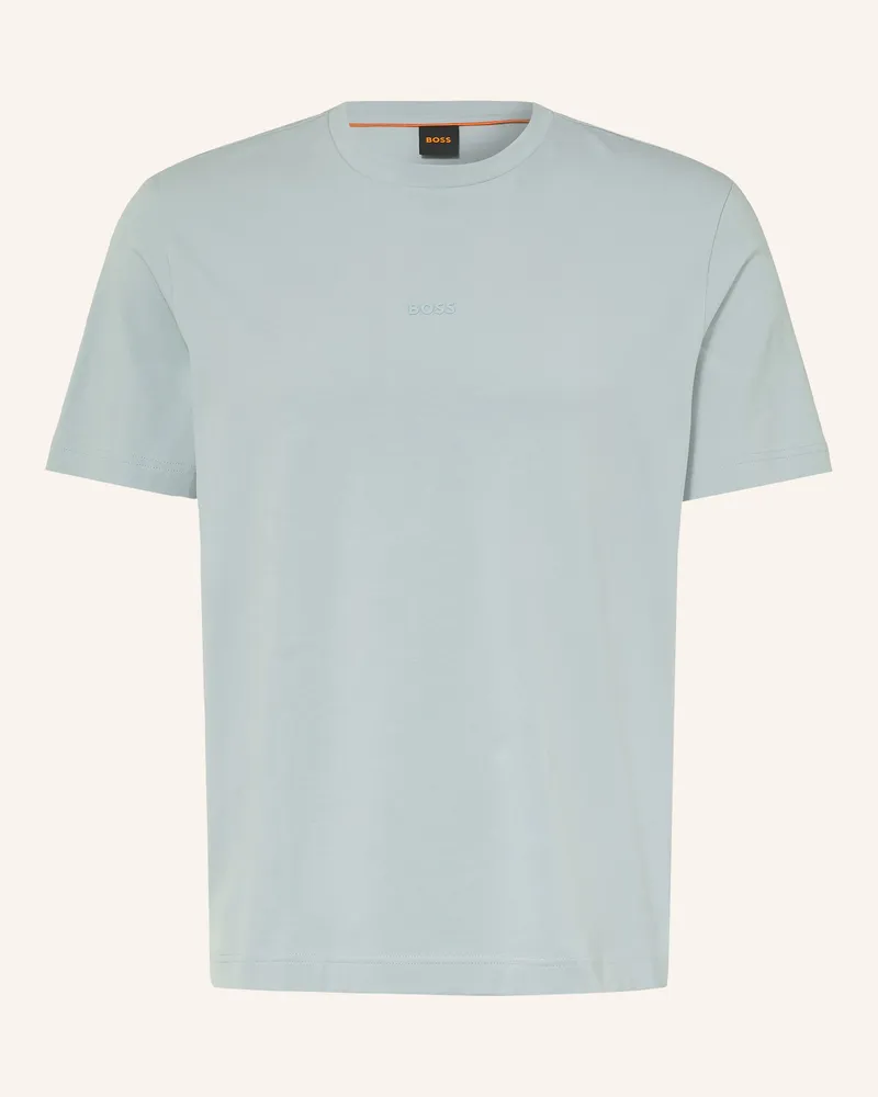 HUGO BOSS T-Shirt Tchup blau Blaugrau