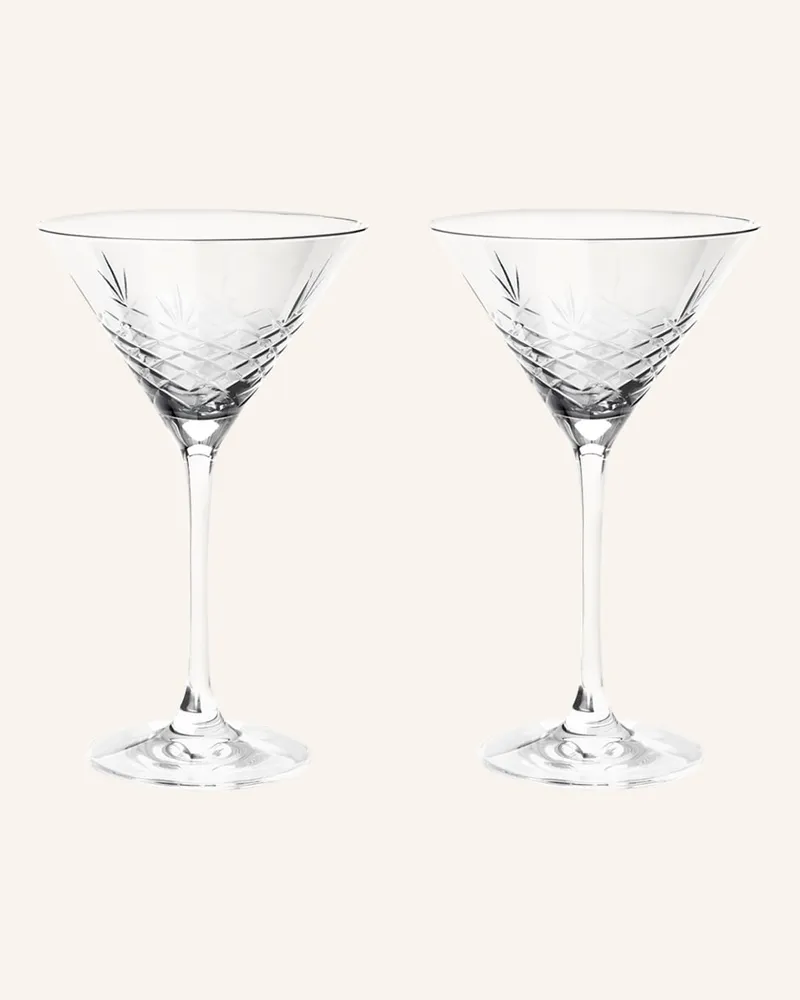 FREDERIK BAGGER 2er-Set Cocktailgläser CRISPY COCKTAIL Transparent