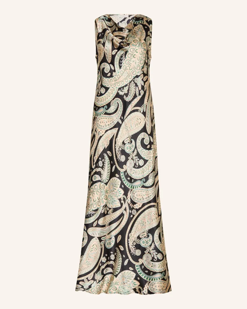 Antonelli Firenze Abendkleid MARCUS aus Seide Schwarz