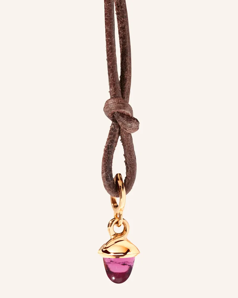 TAMARA COMOLLI Anhänger PENDANT MINIMIKADO TOURMALINE ROSE 18K Roségold Roségold