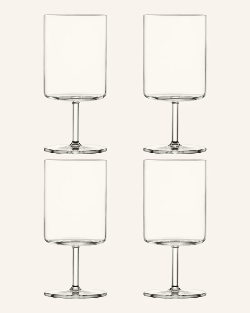 Schott Zwiesel 4er-Set Trinkgläser Modo transparent Weiss