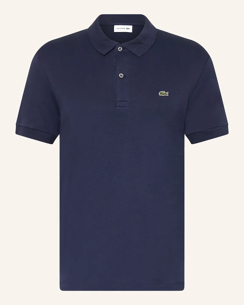 Lacoste Jersey-Poloshirt Dunkelblau