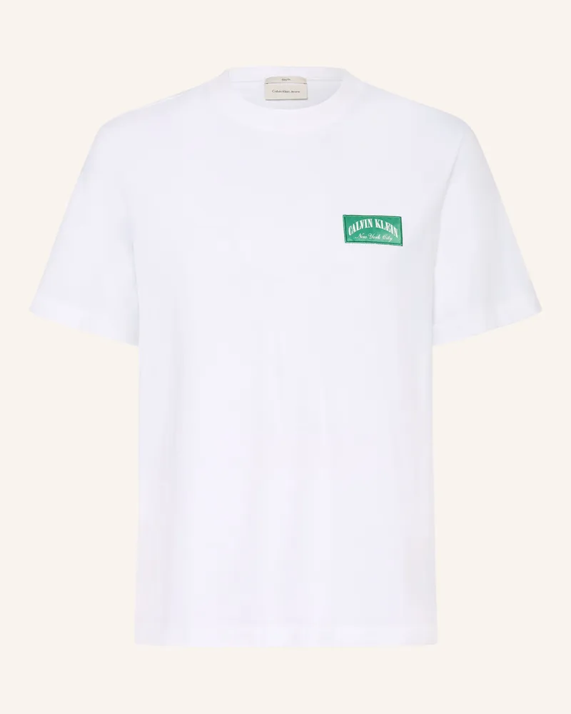 Calvin Klein T-Shirt weiss Weiss