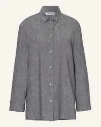 Samsøe & Samsøe Overshirt TIANAY mit Leinen Grau