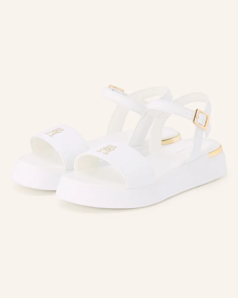 Tommy Hilfiger Sandalen weiss Weiss