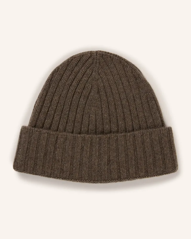 Daniele Fiesoli Cashmere-Mütze braun Braun