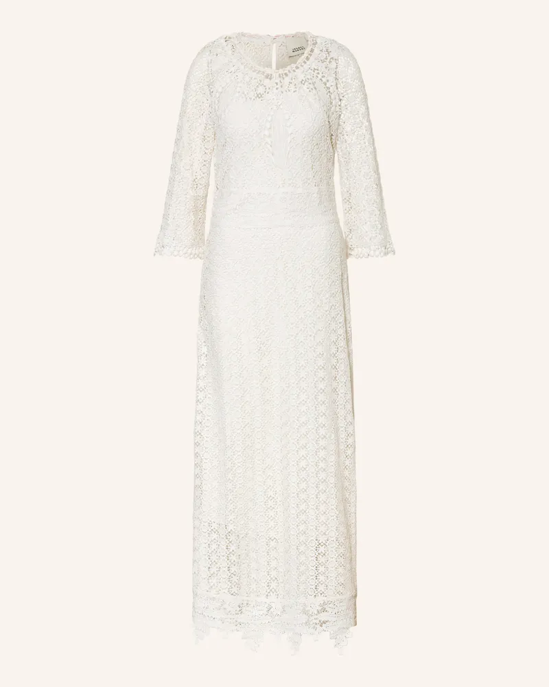 Isabel Marant Spitzenkleid Hayra Mit 3/4-Arm weiss Weiss