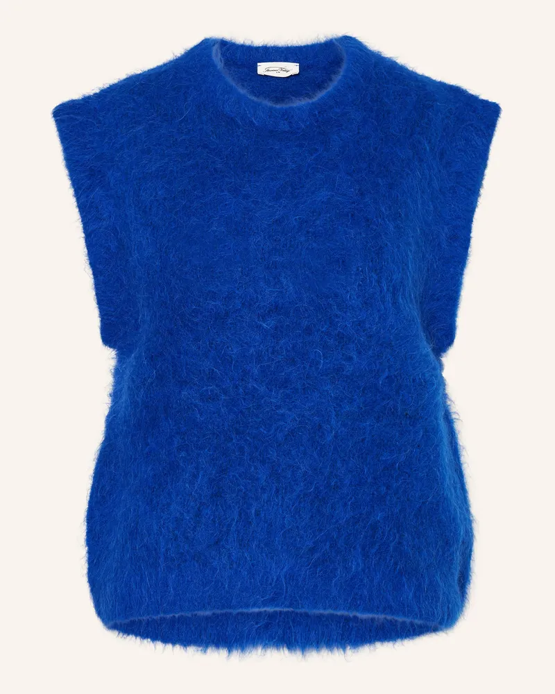 American Vintage Pullunder NIBY mit Alpaka Blau