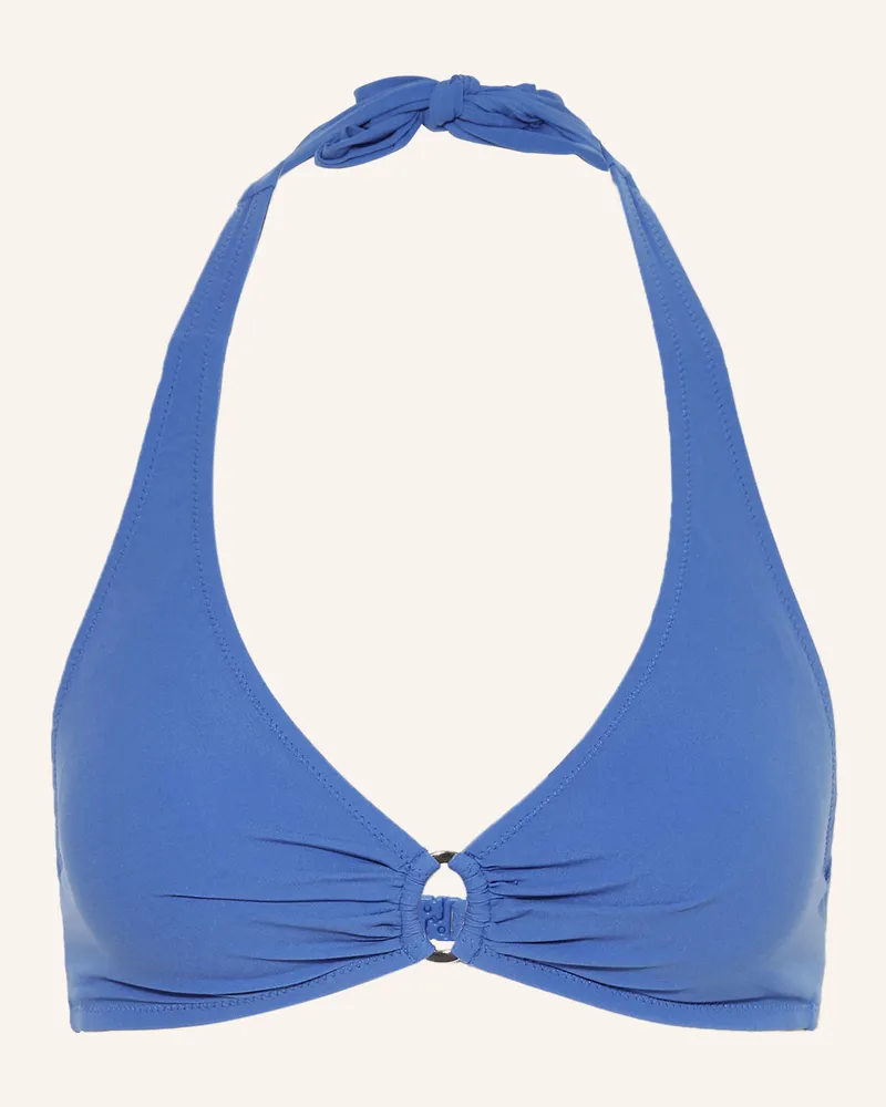 Lidea Neckholder-Bikini-Top THE CORE Blau
