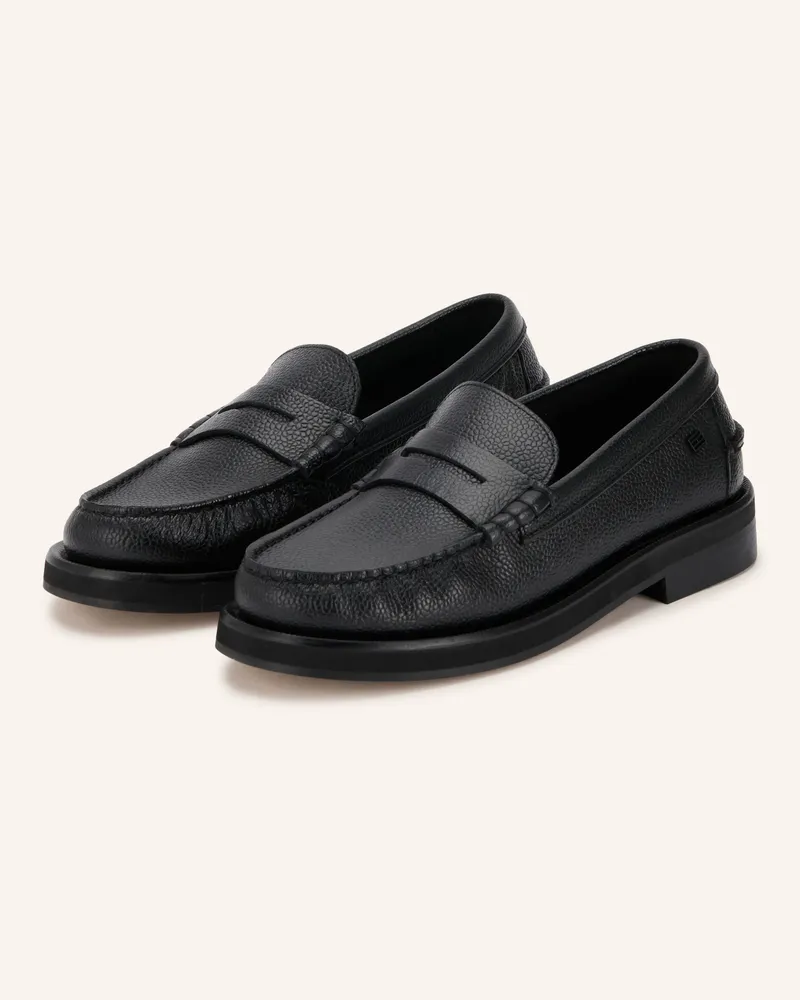 Tommy Hilfiger Penny-Loafer schwarz Schwarz