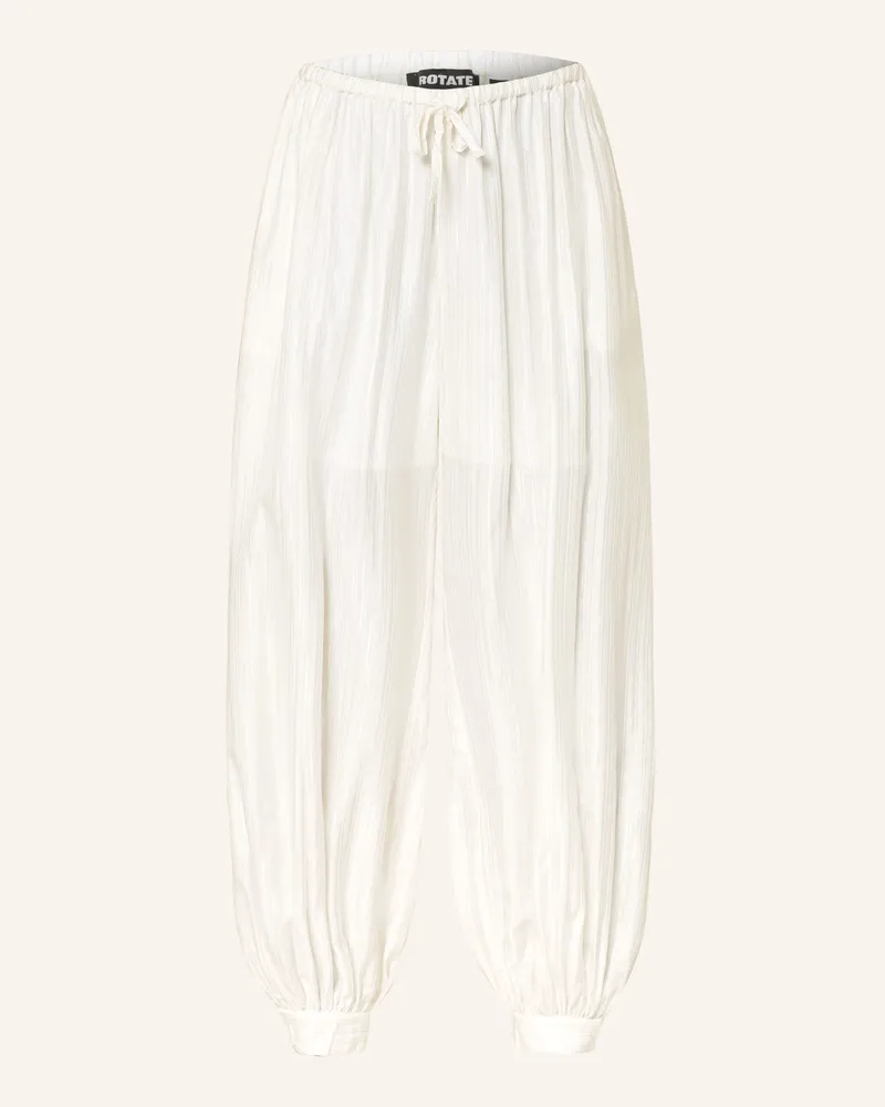 ROTATE Birger Christensen Hose weiss Weiss