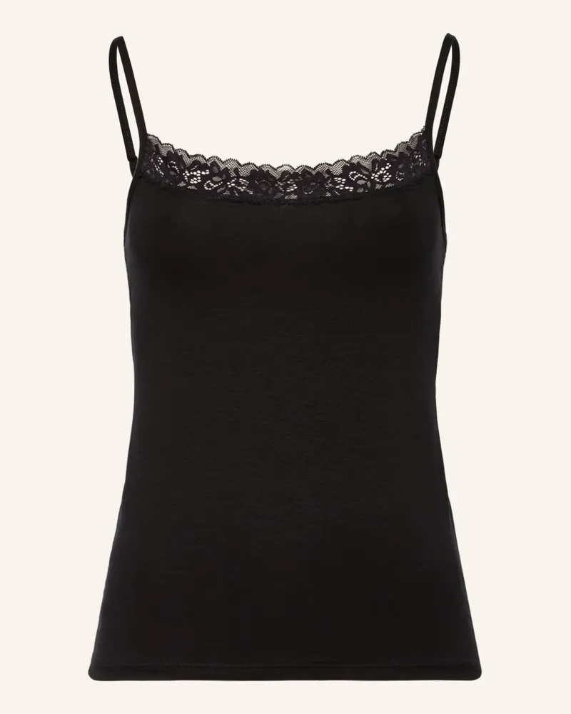 Calida Top NATURAL COMFORT LACE Schwarz