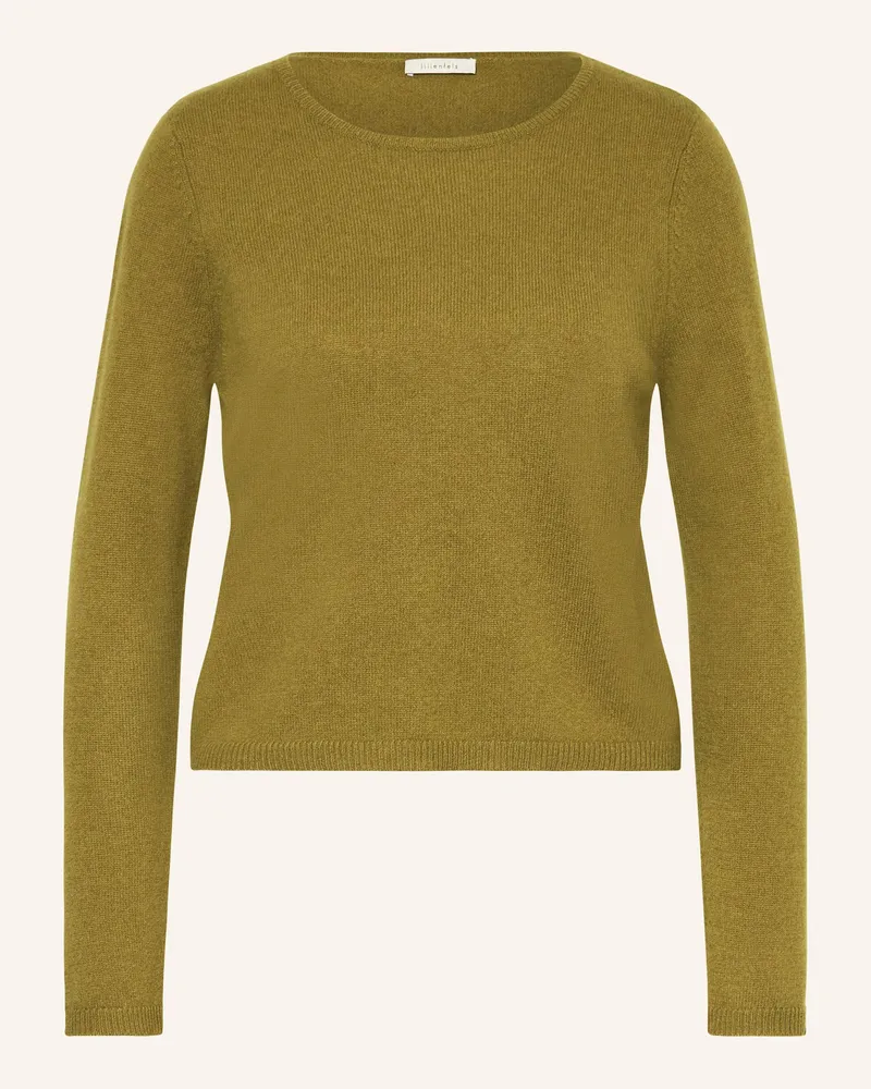 lilienfels Cashmere-Pullover Grün