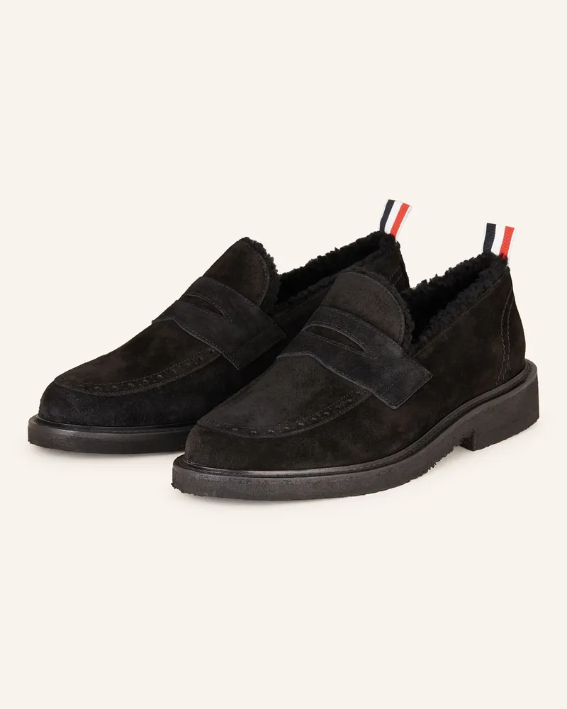 Thom Browne Penny-Loafer Schwarz