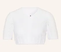 Dirndlbluse mit Spitze