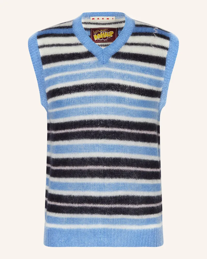 Marni Pullover mit Mohair Weiss