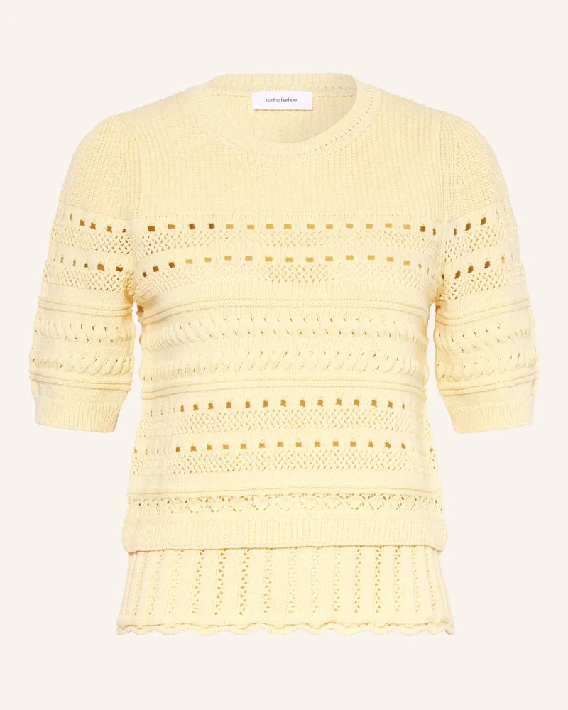 Darling Harbour Strickbluse gelb Vanilla
