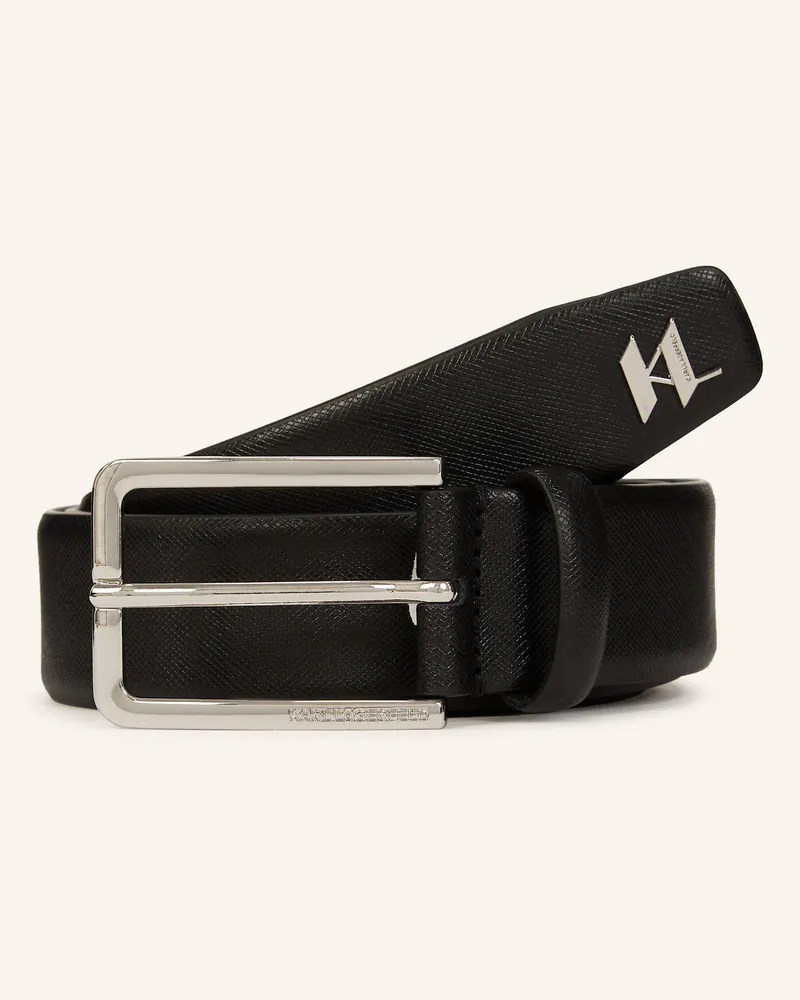 Karl Lagerfeld Gürtel Schwarz