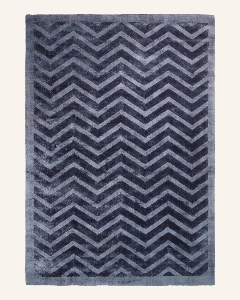 Kayoom Kurzflor Teppich LUXURY 410 Blau