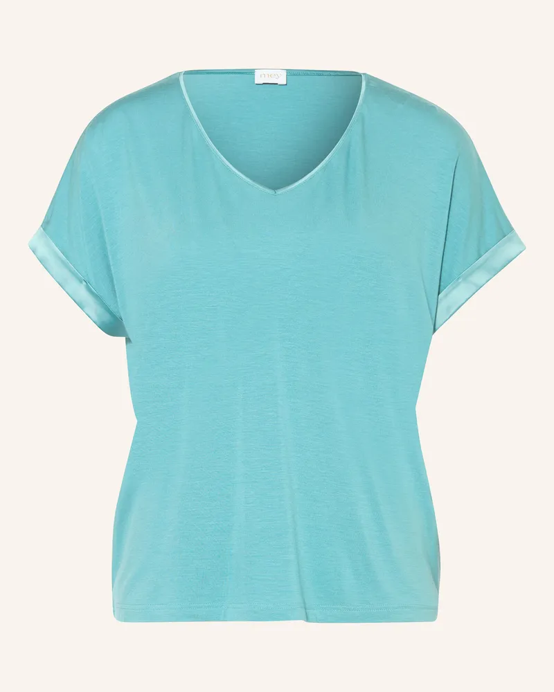 Mey Schlafshirt blau Petrol