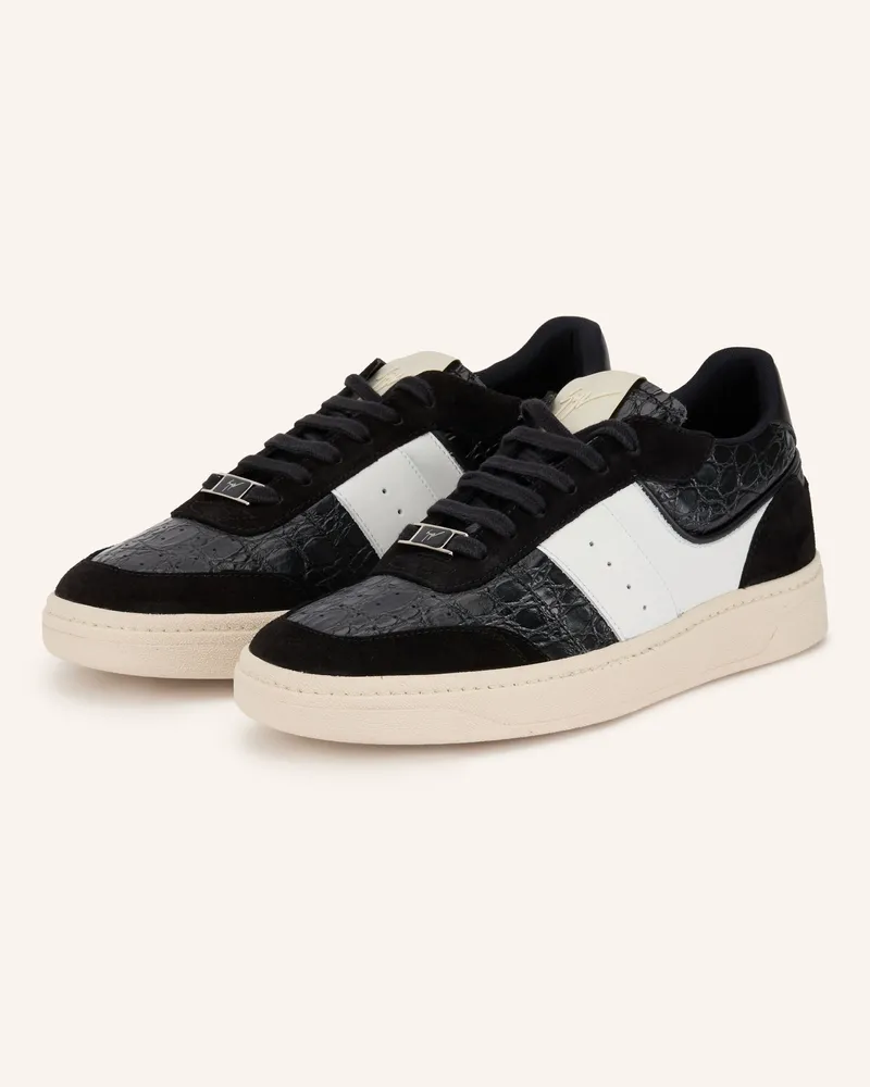 Giuseppe Zanotti Sneaker schwarz Schwarz