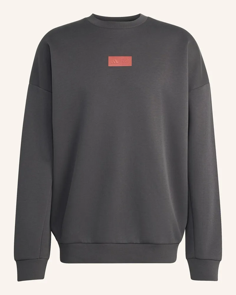 adidas Audi Revolut f1 Team Elevated Crew Sweat Sweatshirt schwarz Schwarz