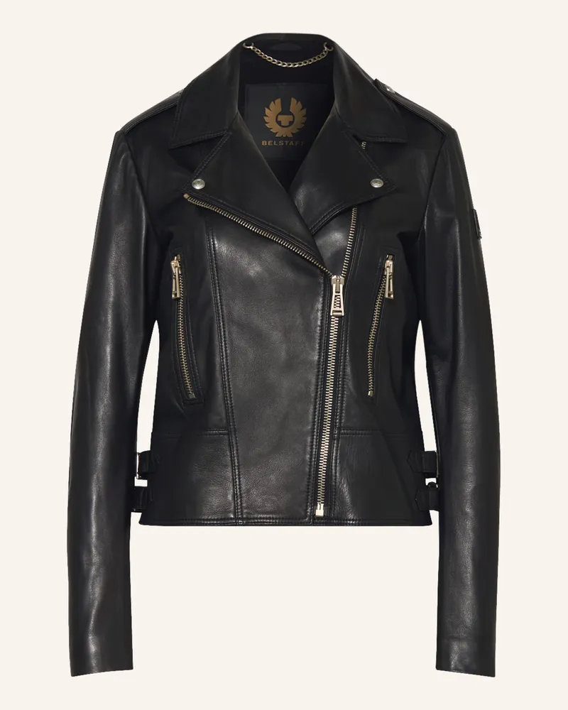 Belstaff Lederjacke Marianne schwarz Schwarz