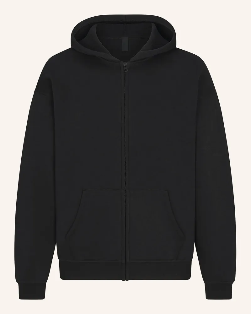 SKIMS Lounge-Sweatjacke FLEECE LOUNGE Washed