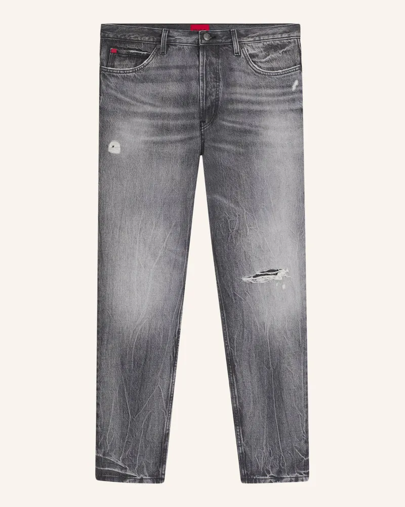 HUGO BOSS Jeans HUGO 634 Tapered Fit Dunkelgrau